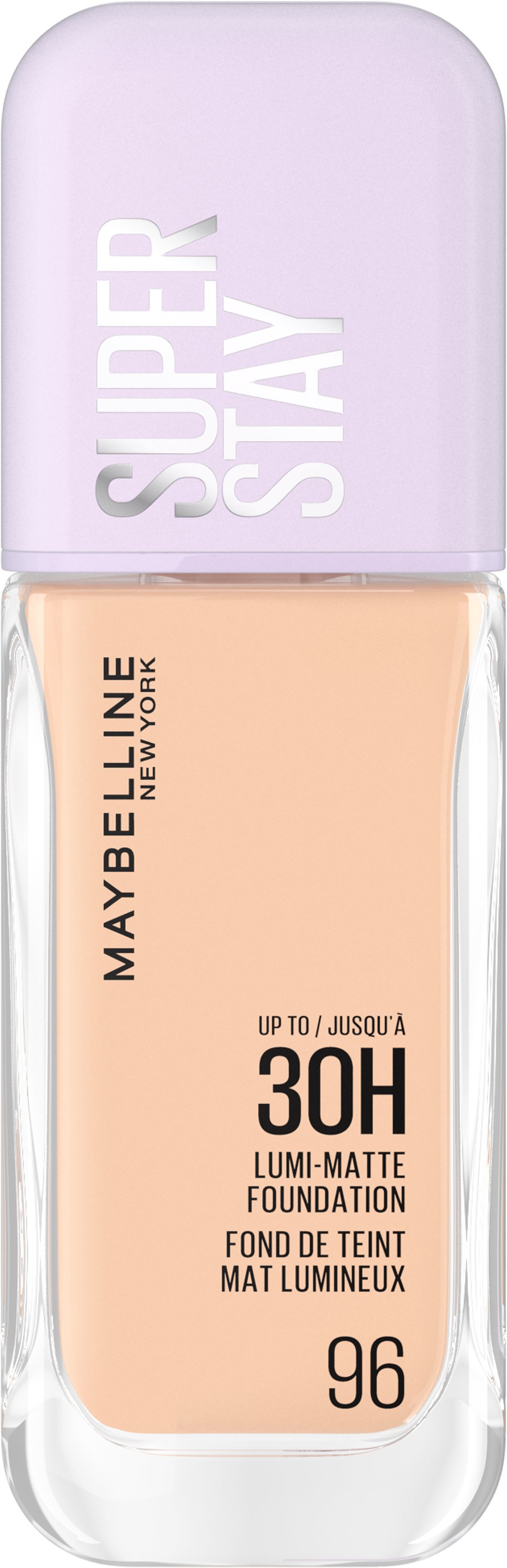 MAYBELLINE NEW YORK Super Stay Lumi Matte 96 alapozó, 35 ml