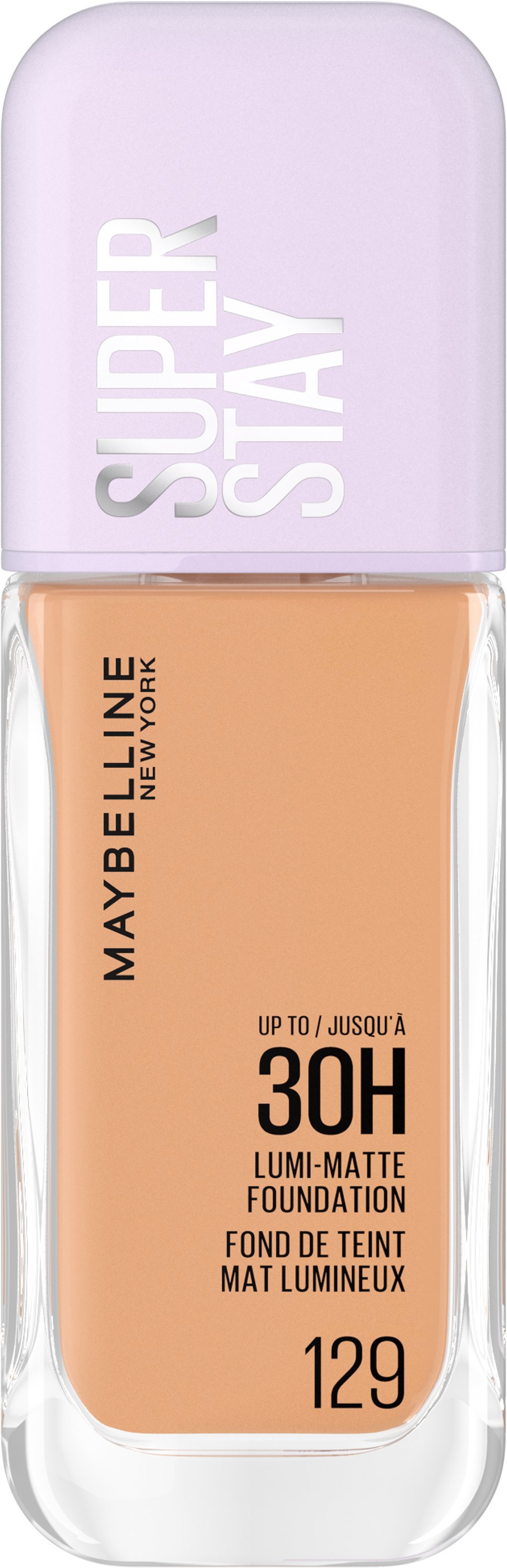 MAYBELLINE NEW YORK Super Stay Lumi Matte 129 alapozó, 35 ml