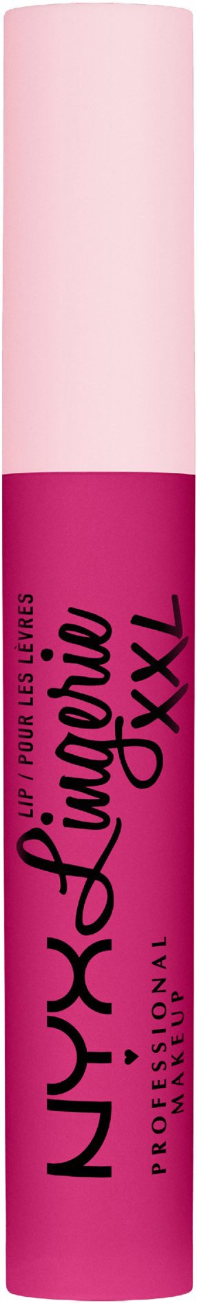 NYX PROFESSIONAL MAKEUP Lip Lingerie XXL rúzs, matt, folyékony, 4 ml - 19 Pink Hit