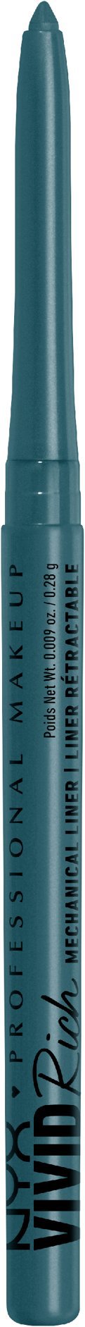 NYX PROFESSIONAL MAKEUP Vivid Rich Mechanical Liner szemceruza, 0,28 g - 13 Aquamarine Dream