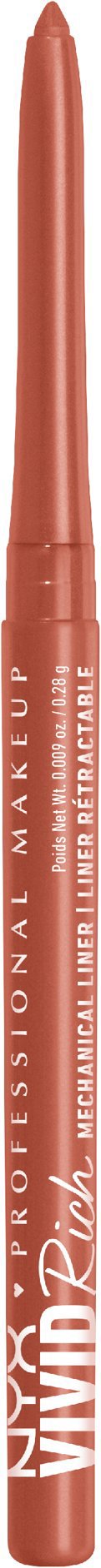 NYX PROFESSIONAL MAKEUP Vivid Rich Mechanical Liner szemceruza, 0,28 g - 03 Tigers Prize