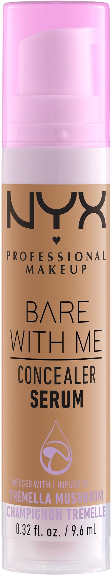 NYX PROFESSIONAL MAKEUP Bare With Me Serum & Calm Concealer 08 Sand korrektor, 9,6 ml