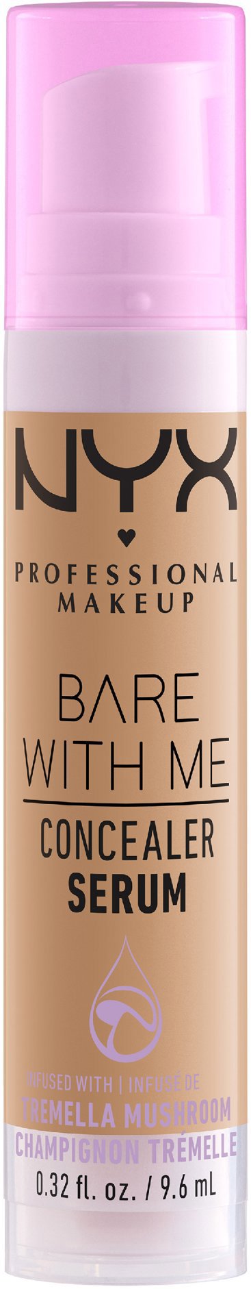 NYX PROFESSIONAL MAKEUP Bare With Me Serum & Calm Concealer 07 Medium korrektor, 9,6 ml