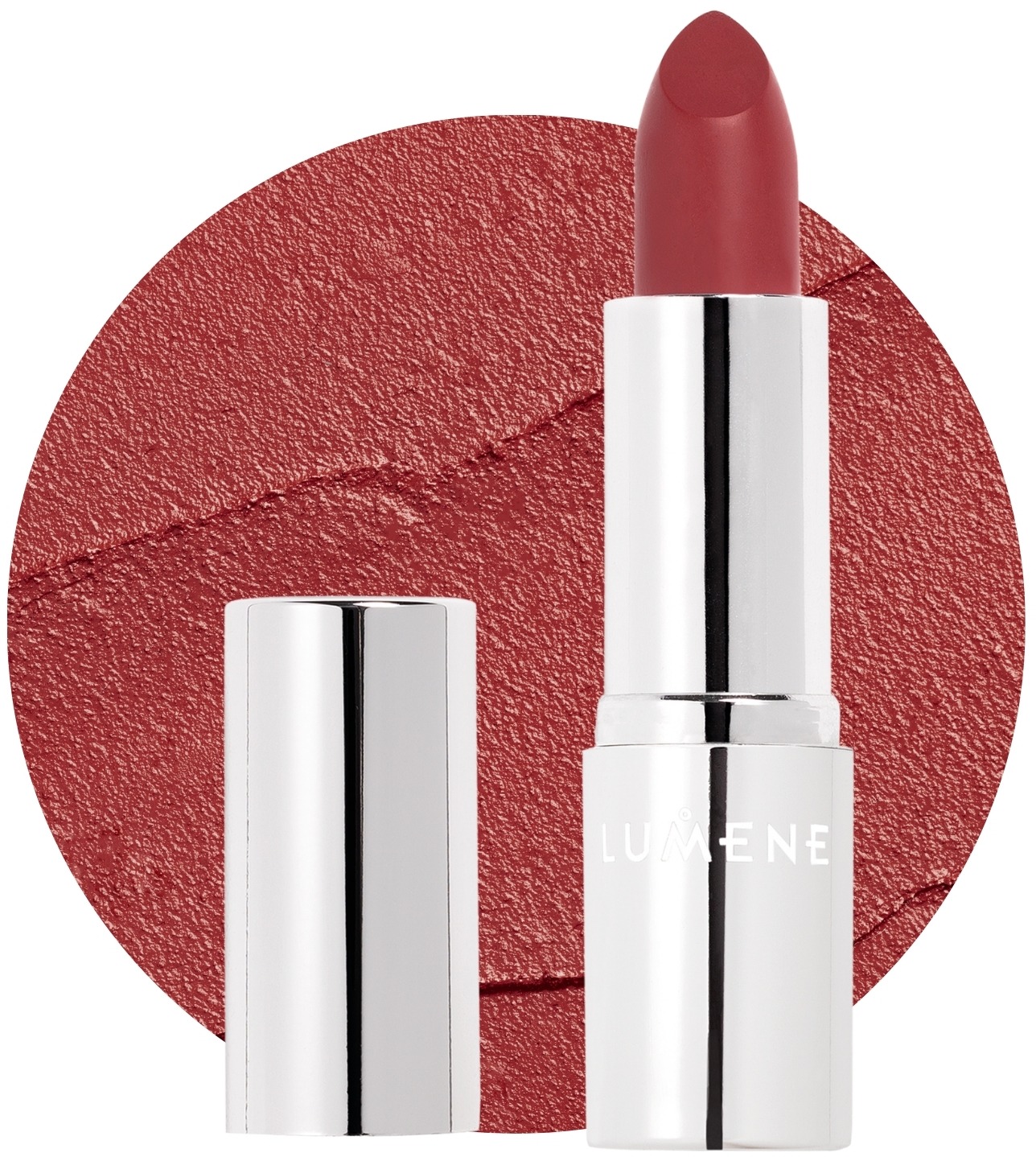 LUMENE Luminous Moisture Satin Lipstick Shade 05 Heather Heart