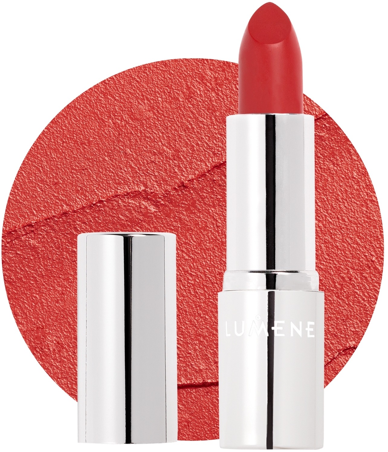 LUMENE Luminous Moisture Satin Lipstick Shade 12 Strawberry Kiss