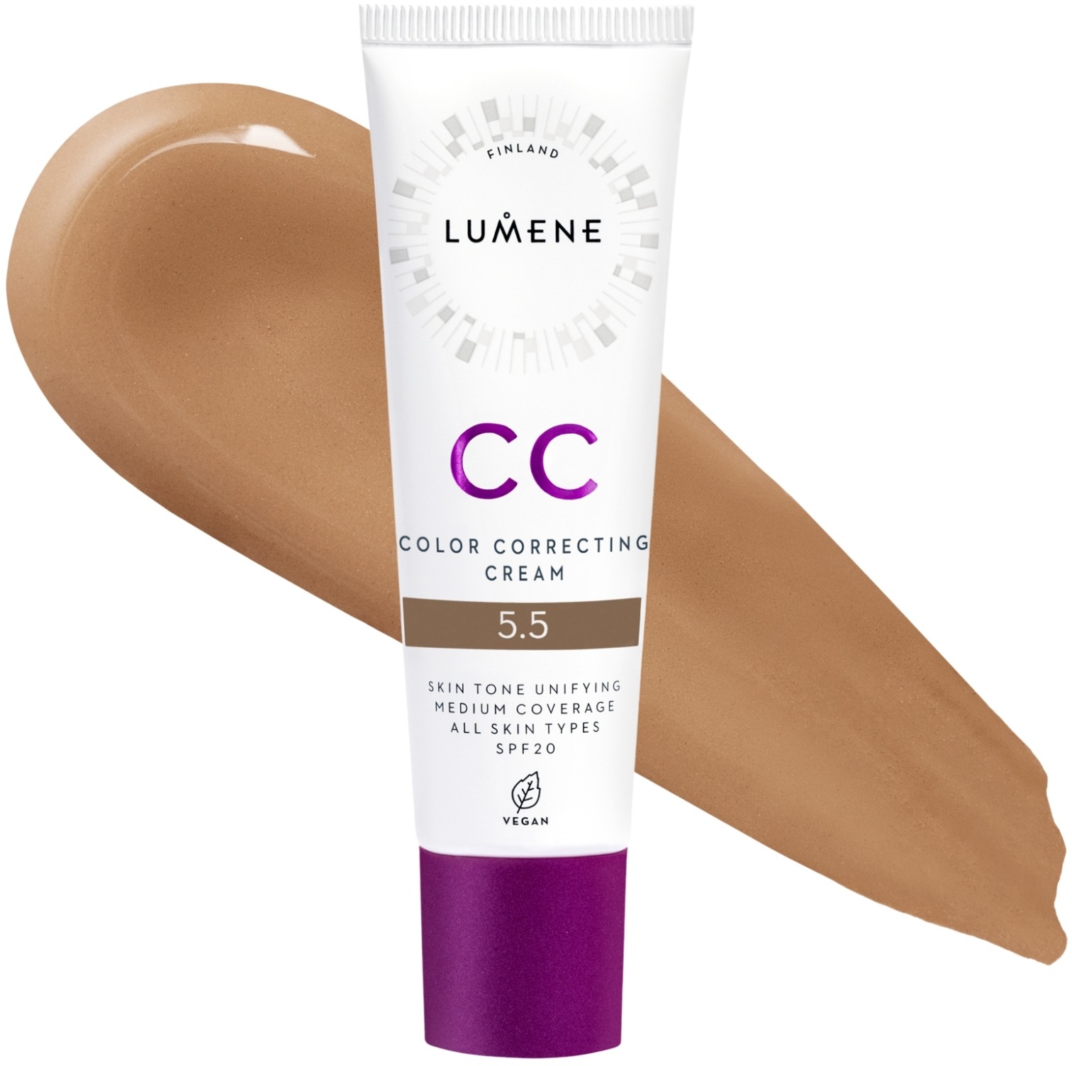 LUMENE CC Color Correcting Cream SPF20 Shade 5.5