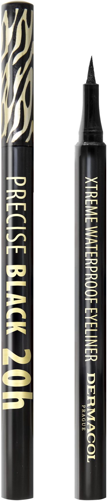 DERMACOL Precise Black 20 h Xtreme, 1,1 ml