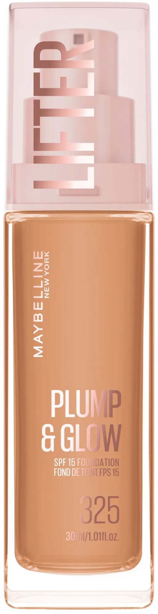 MAYBELLINE NEW YORK Lifter Foundation 325, ragyogást fokozó alapozó, 30 ml