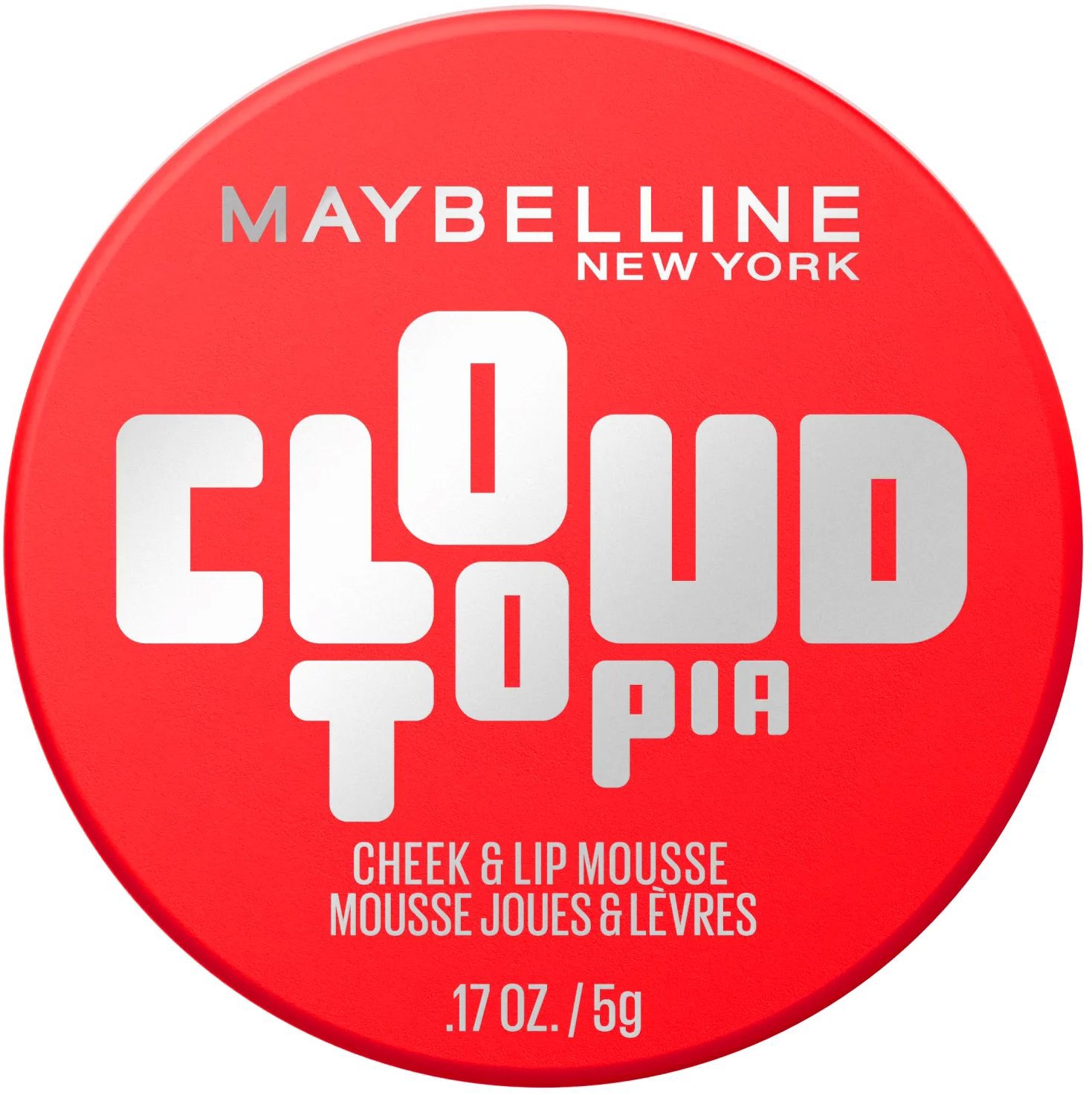 MAYBELLINE NEW YORK CloudTopia 03 Divine Crimson matt pirosító, 5 g