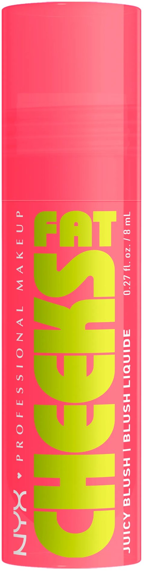 NYX PROFESSIONAL MAKEUP Fat Cheeks Juicy Blush 03 Guava Gush folyékony arcpirosító, 8 ml
