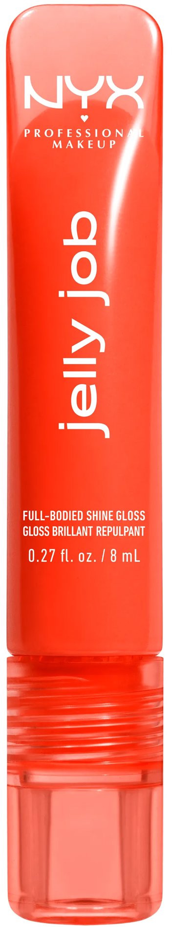 NYX PROFESSIONAL MAKEUP Jelly Job 13 Orange Ya Jelly? szájfény, 8 ml