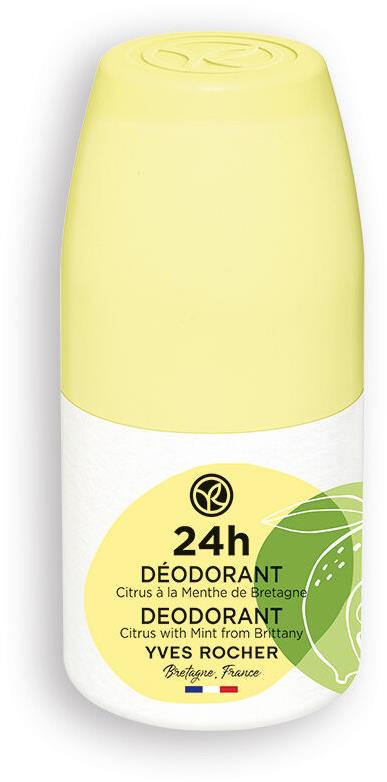 YVES ROCHER 24 órás dezodor mentával citrus illatban, 50 ml