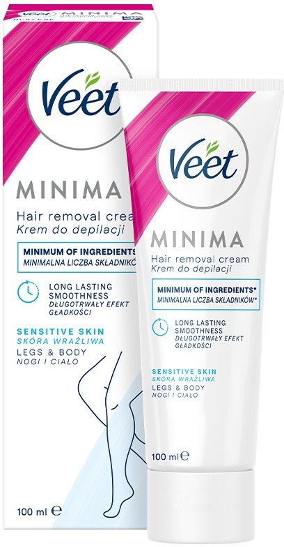 VEET selyem és friss, érzékeny bőrkrém 100 ml