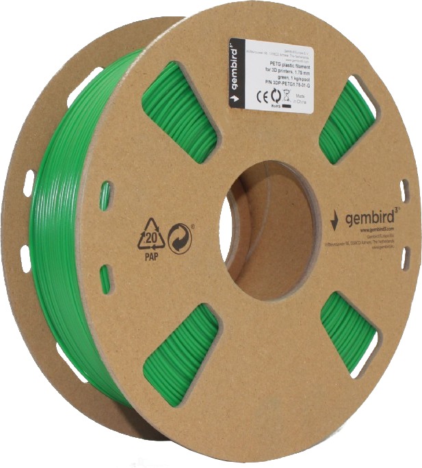 Gembird Filament PETG zöld