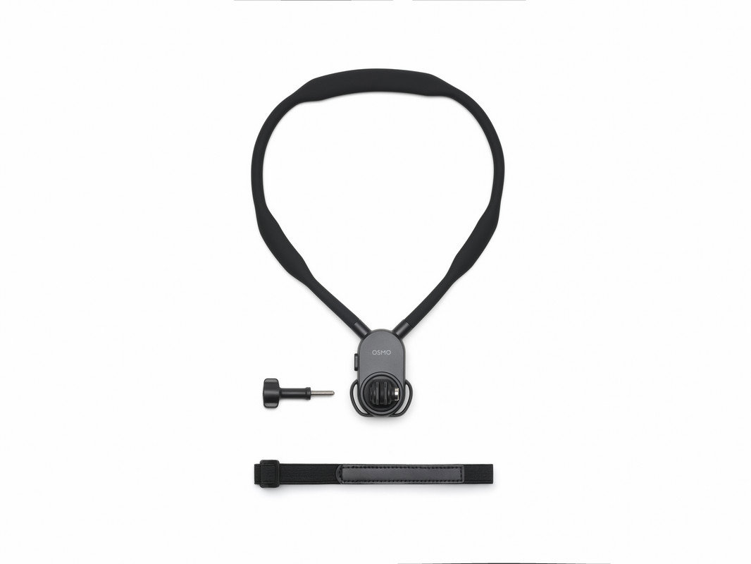 Dji Hanging Neck Mount Max for Osmo 360 and Osmo Nano Camera - Black