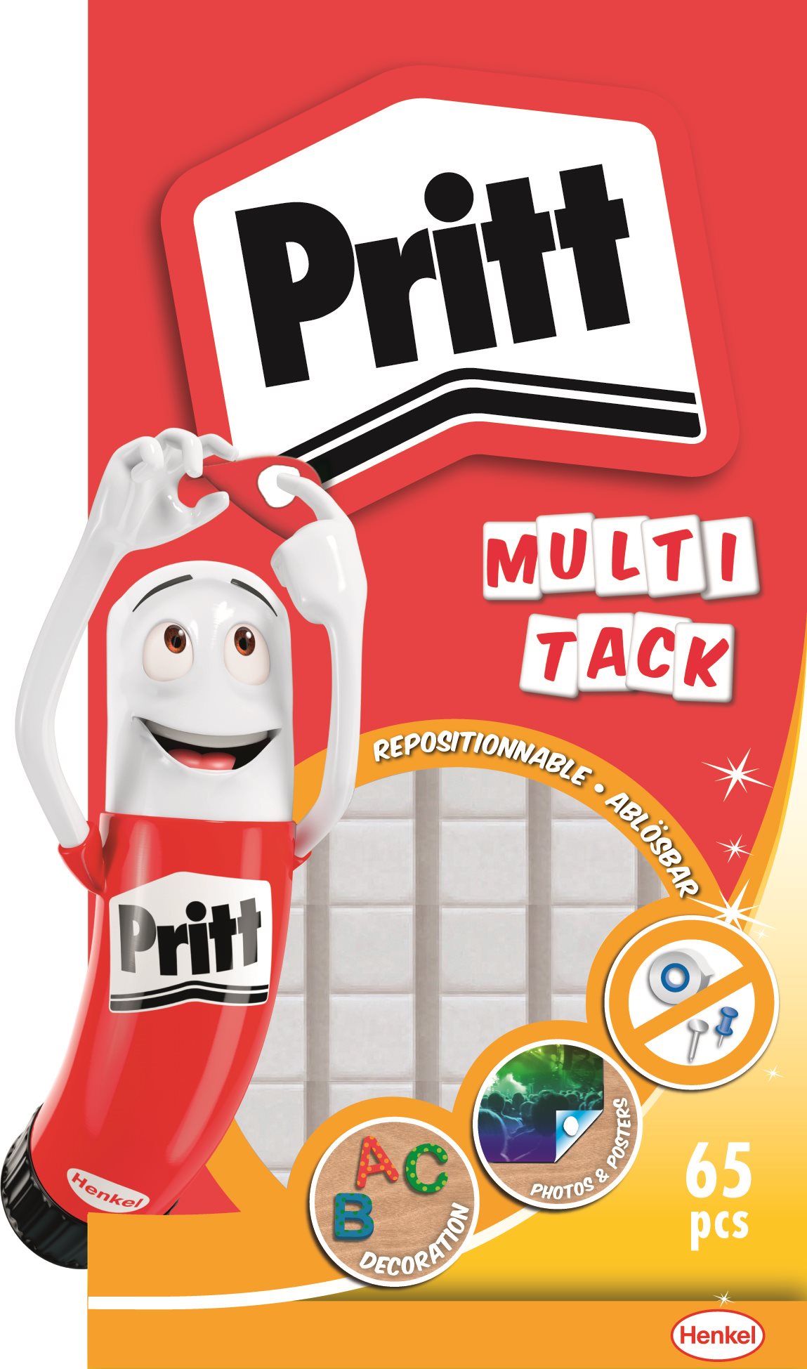 PRITT Multi Fix gyurmaragasztó, 65 db