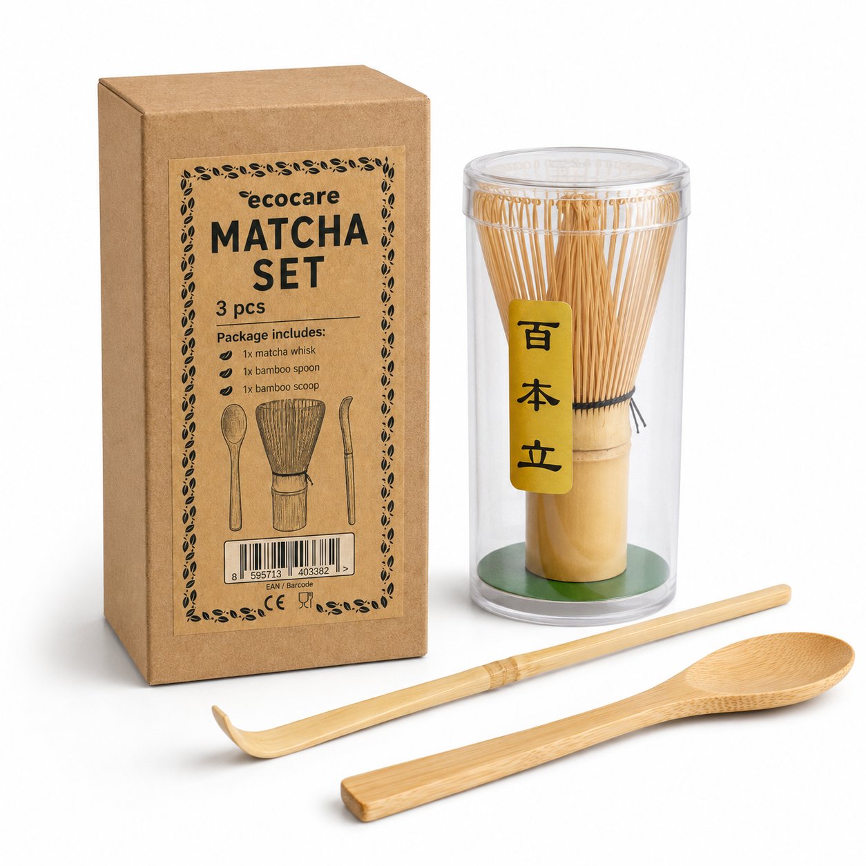 Ecocare Matcha Set, 3 db