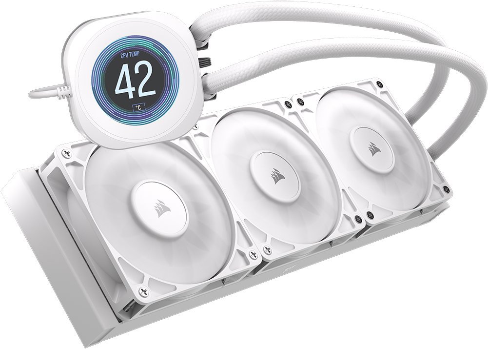 Corsair NAUTILUS 360 RS LCD White