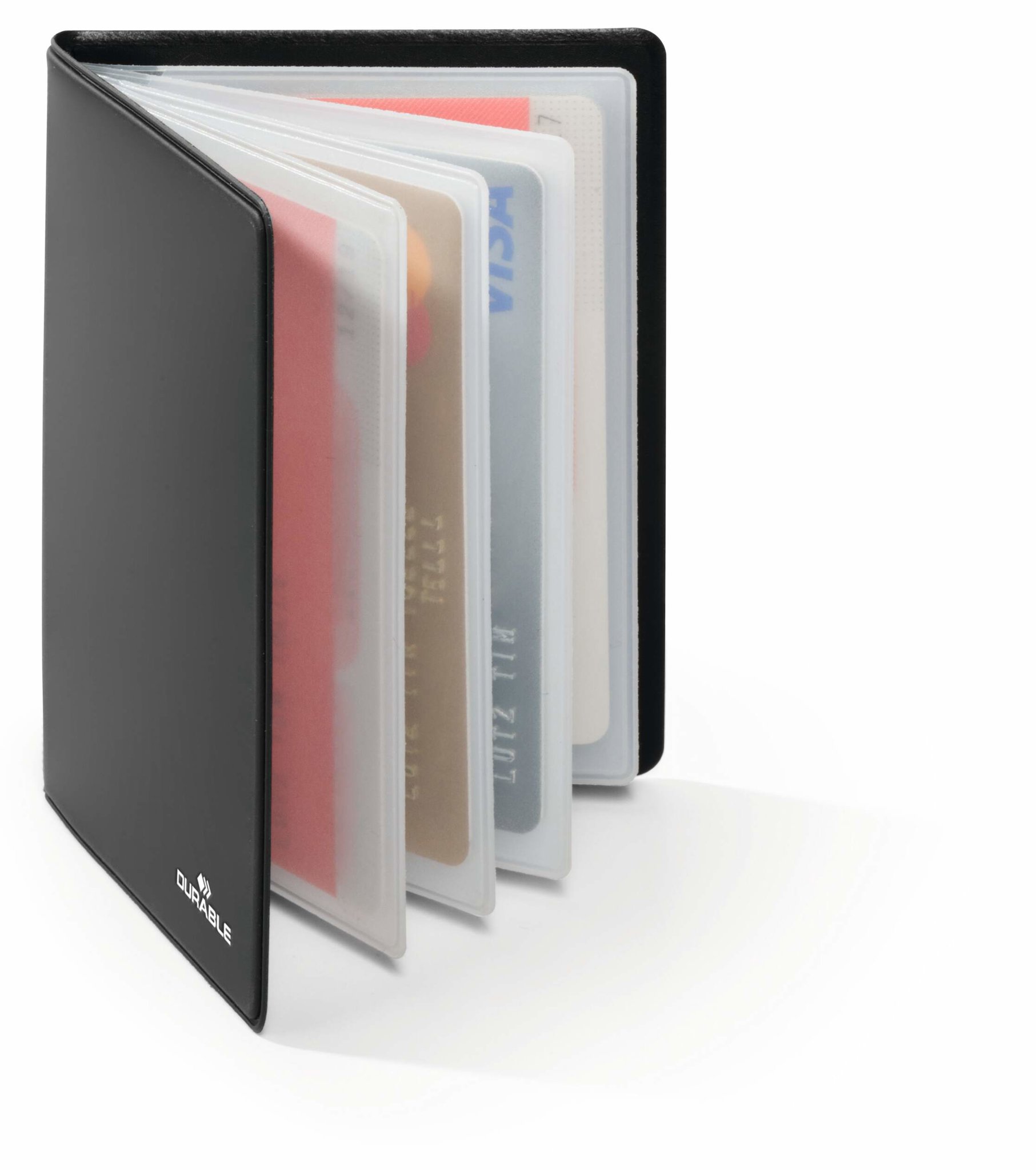 DURABLE Kártyatartó RFID védelemmel, fekete, 8 kártyához