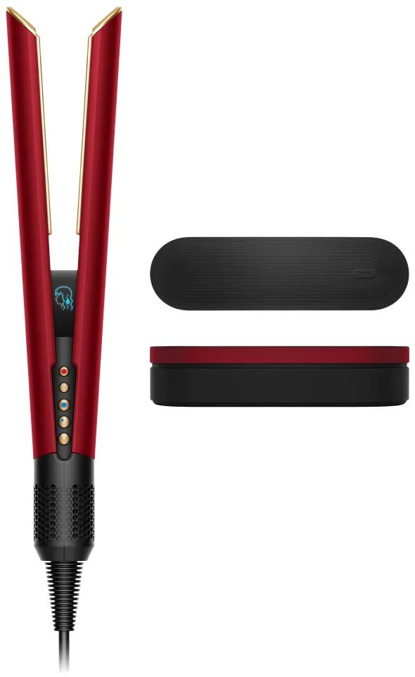 Dyson Airstrait HT01 bársony piros/arany