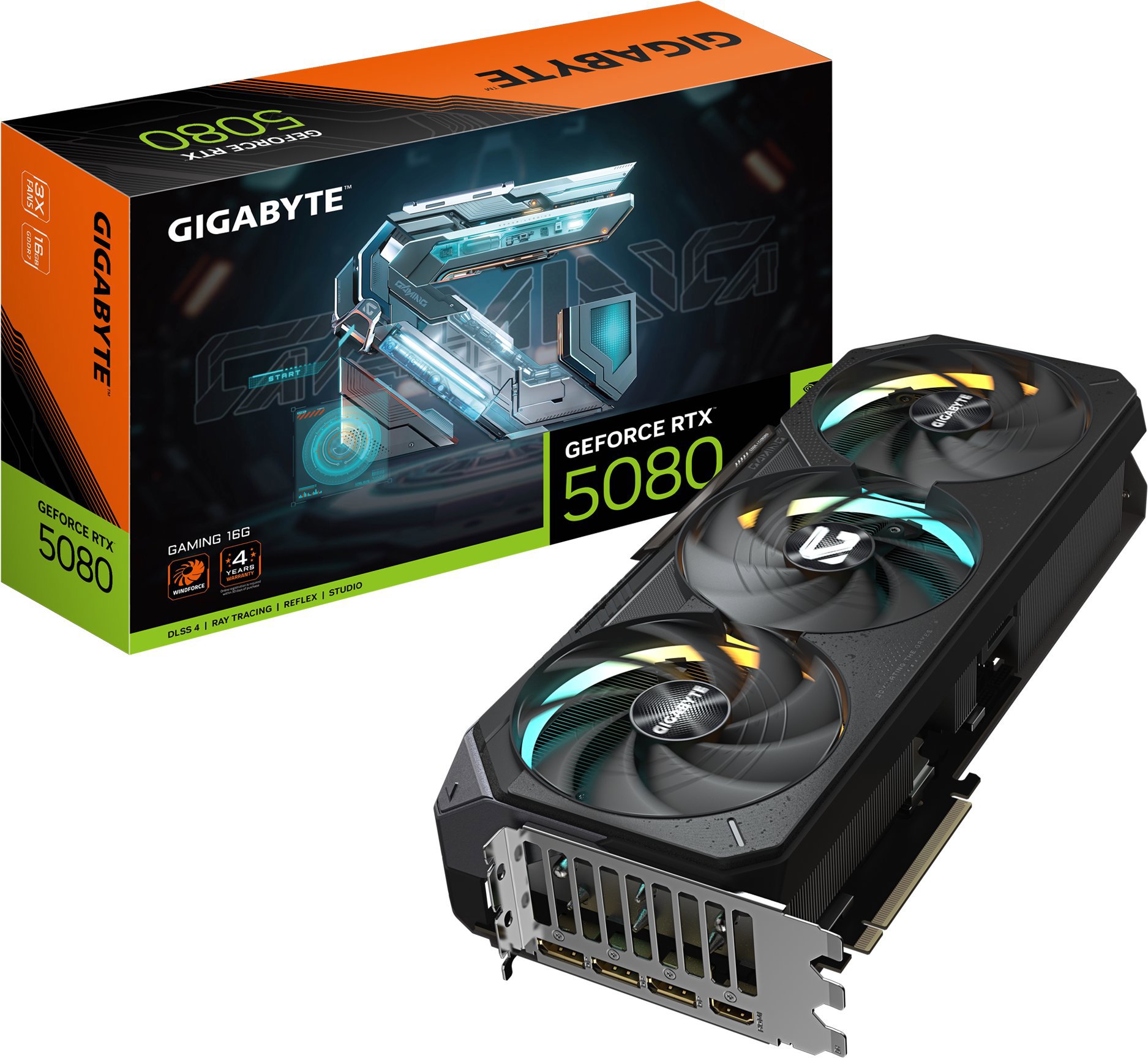 GIGABYTE GeForce RTX 5080 16GB GAMING