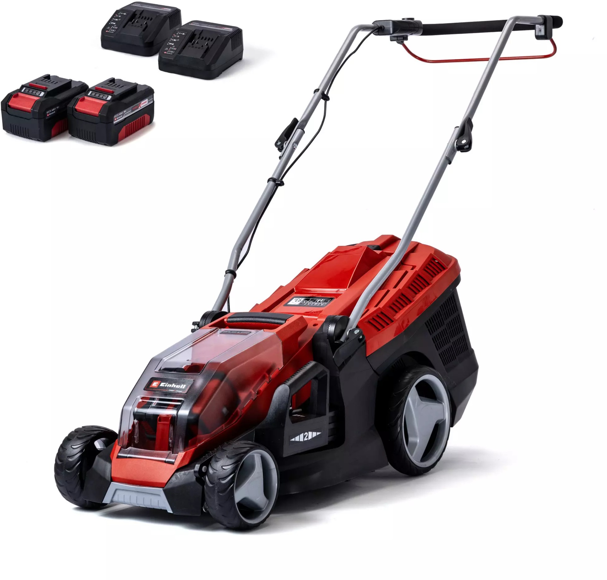 EINHELL AKU GE-CM 36/36 Li (2 × 4,0 Ah) Akkumulátoros fűnyíró, 3413230