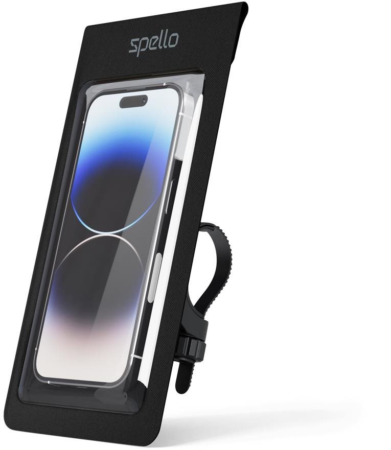 Spello by Epico telefontartó kormányra, vízálló, fekete