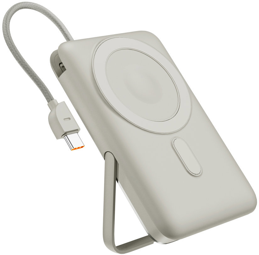 Epico UltraPack 4in1 10000mAh Watch Mag+ EM68 vezeték nélküli powerbank - szürke