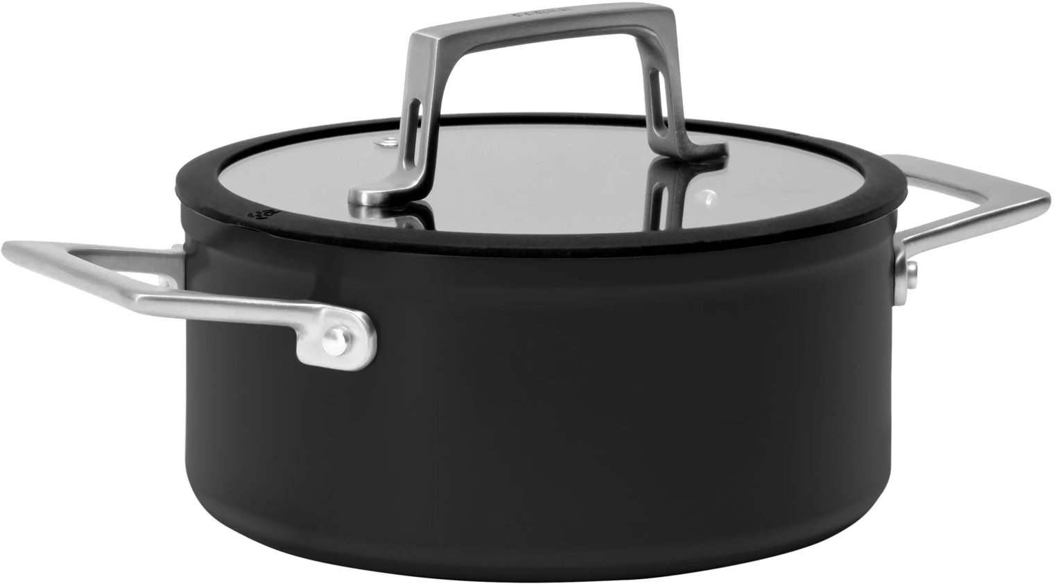 FABINI Meda 4.0 Pro fazék, fedővel, 20cm, 2,4l, fekete
