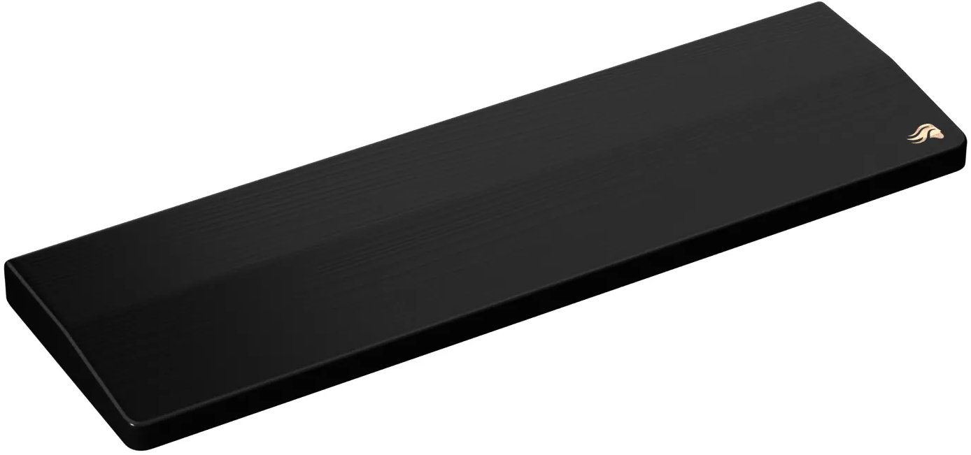 Glorious Gaming Wooden Keyboard Wrist Rest Black - 65% / 75%
