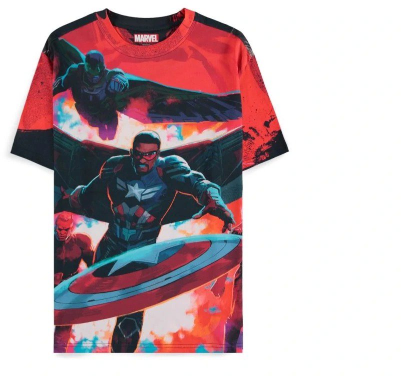 DIFUZED Captain America - Red Hulk - póló, M