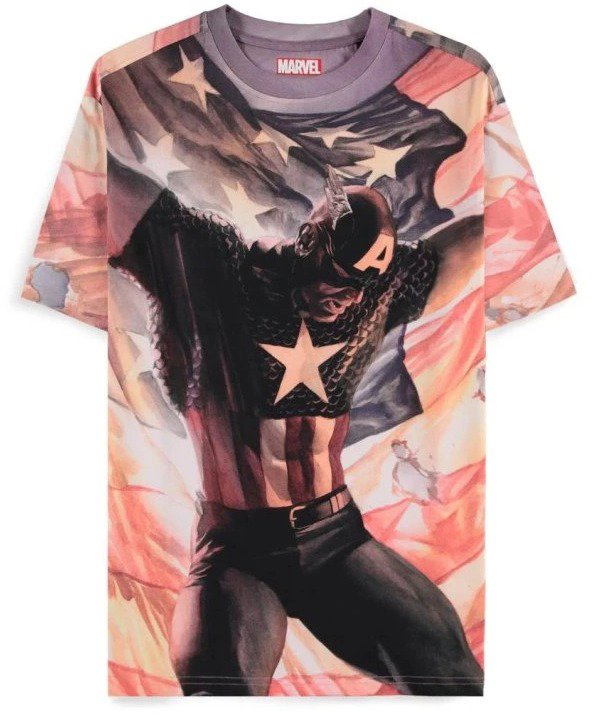 DIFUZED Captain America - Hero - póló, S