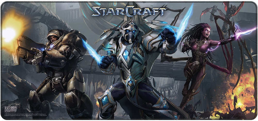 Starcraft - Expansion: Limited Edition - Egér- és billentyűzetpad