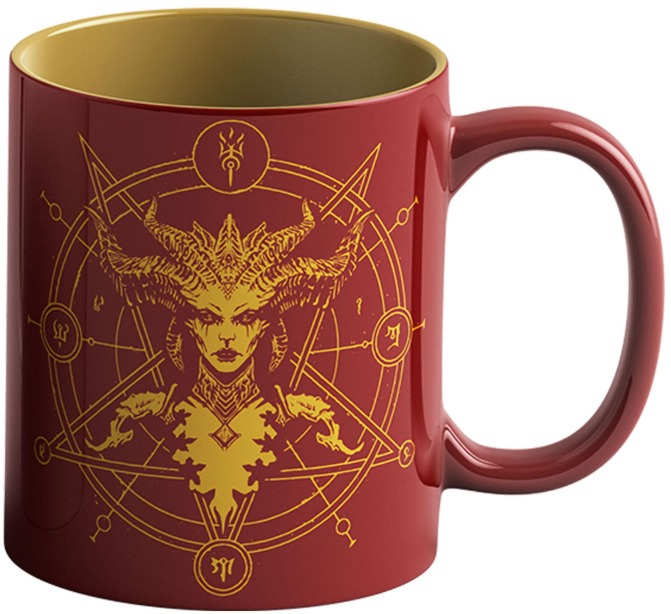 Diablo IV - Liliths Blood - Átváltozós bögre