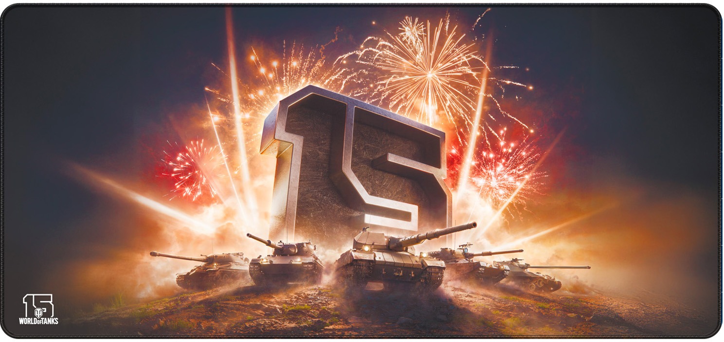 World of Tanks - Anniversary - egér- és billentyűzetpad