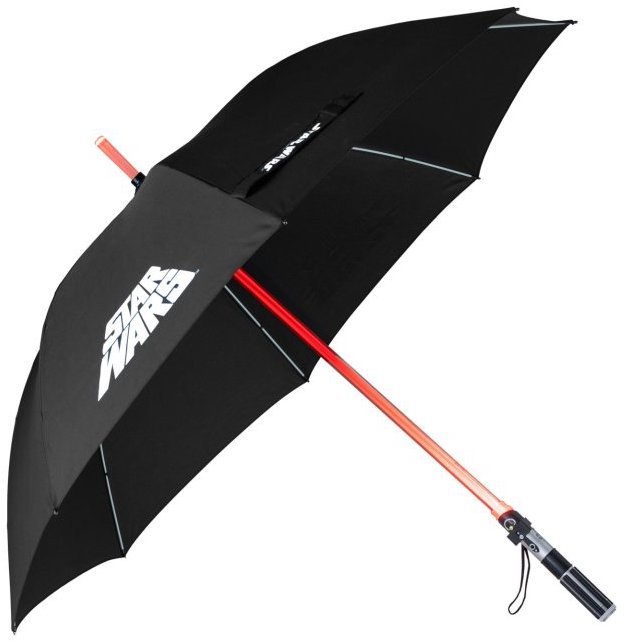 Grupo Erik Csillagok háborúja Automata esernyő világító nyéllel - Darth Vader