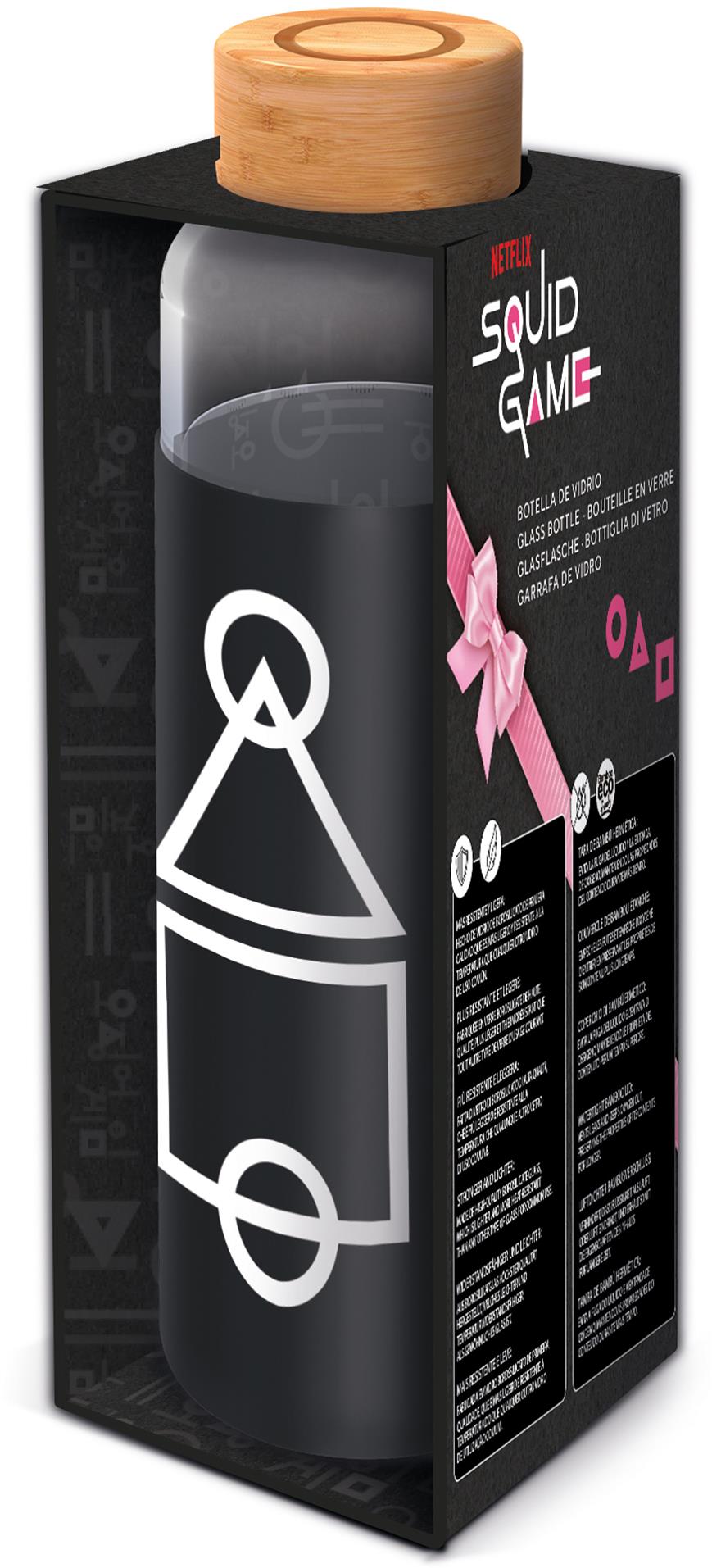 Squid Games - üvegkulacs tokkal, 585ml