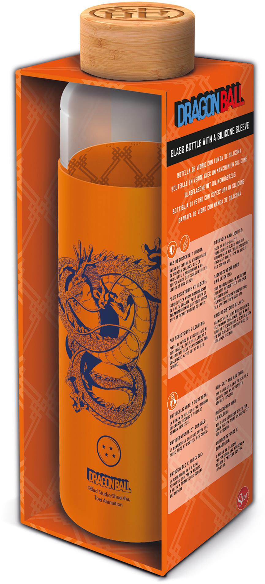 Dragon Ball - skleněná láhev s návlekem 585 ml