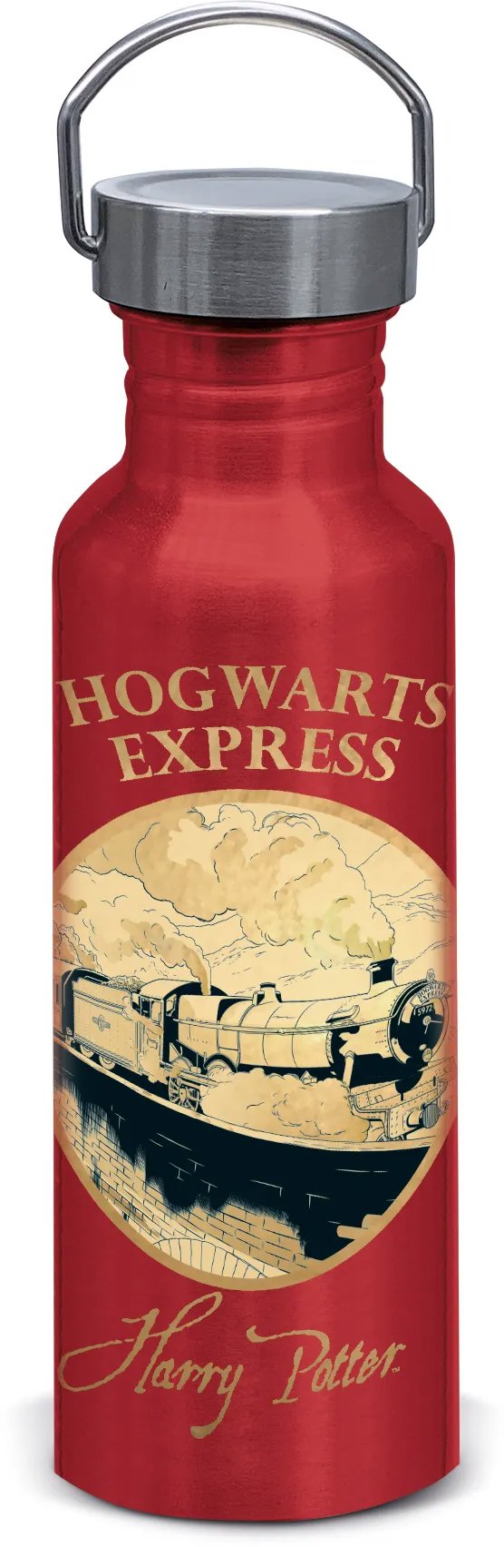 Harry Potter: Golden Magic - láhev hliníková šroubovací