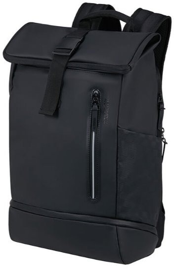 American Tourister Urban Tide Rolltop Laptop BP, 15,6”, Black