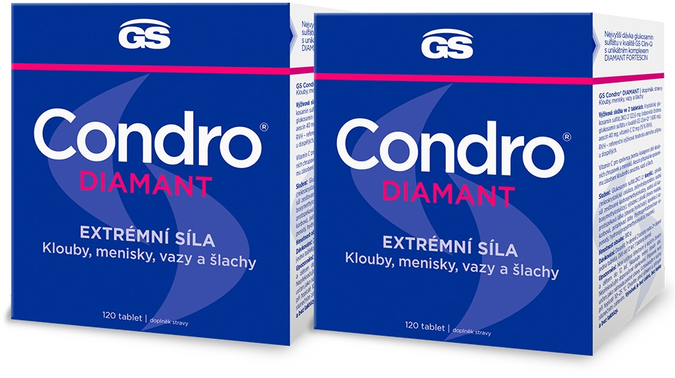 GS Condro Diamant, 2 × 120 tablet