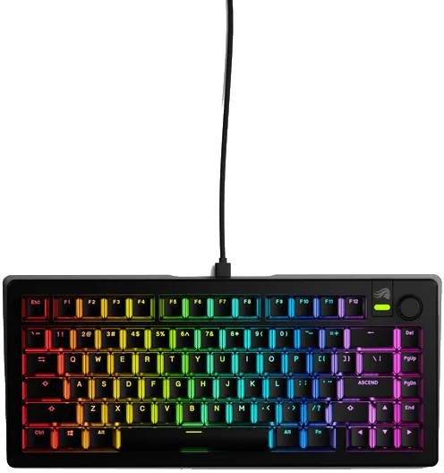 GLORIOUS GMMK 3 75% Prebuilt Wired Black - US
