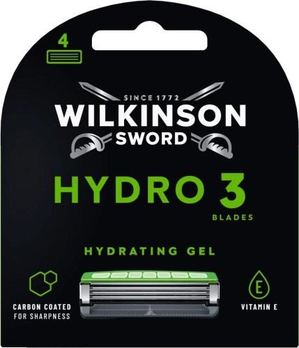 WILKINSON Hydro3 Black - 4 db