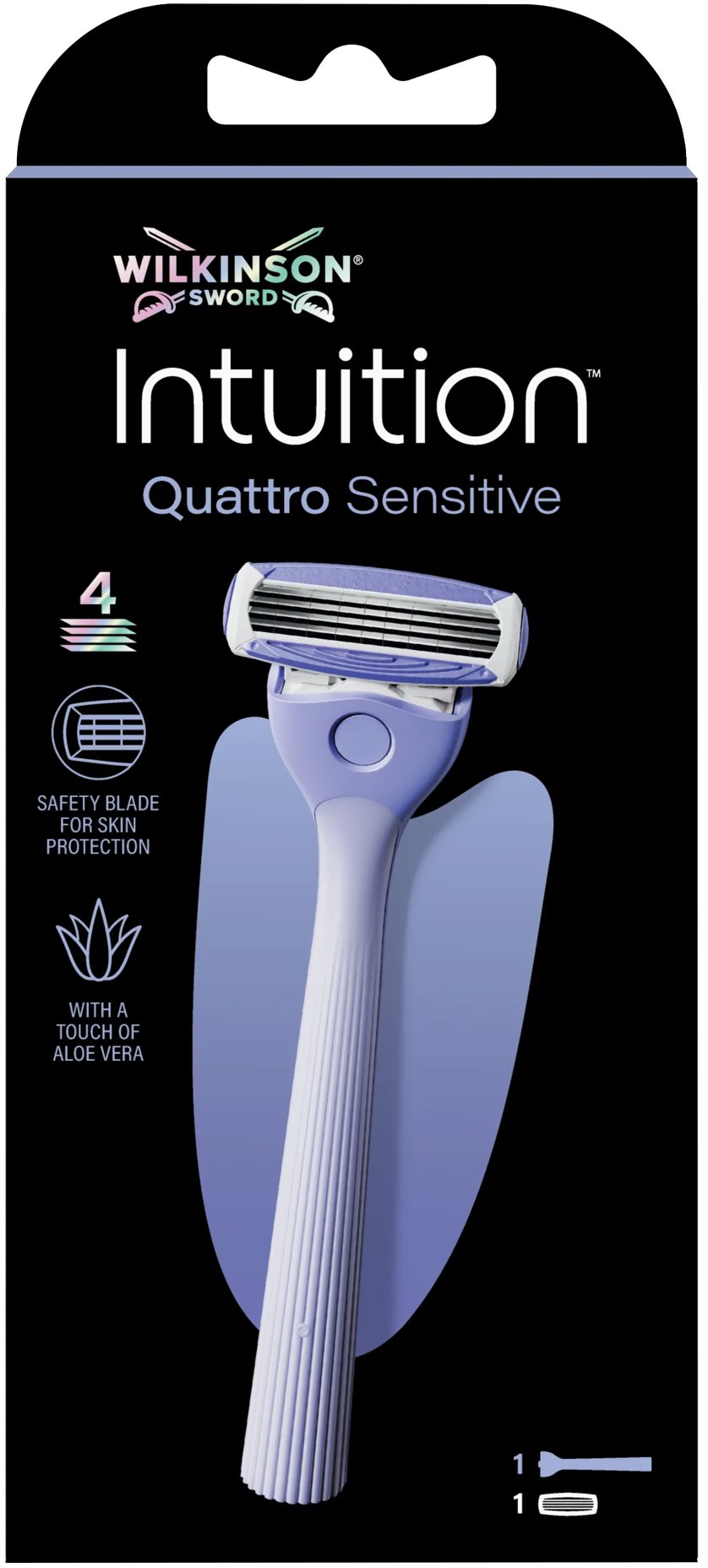 WILKINSON Intuition Quattro Sensitive + 1 darab
