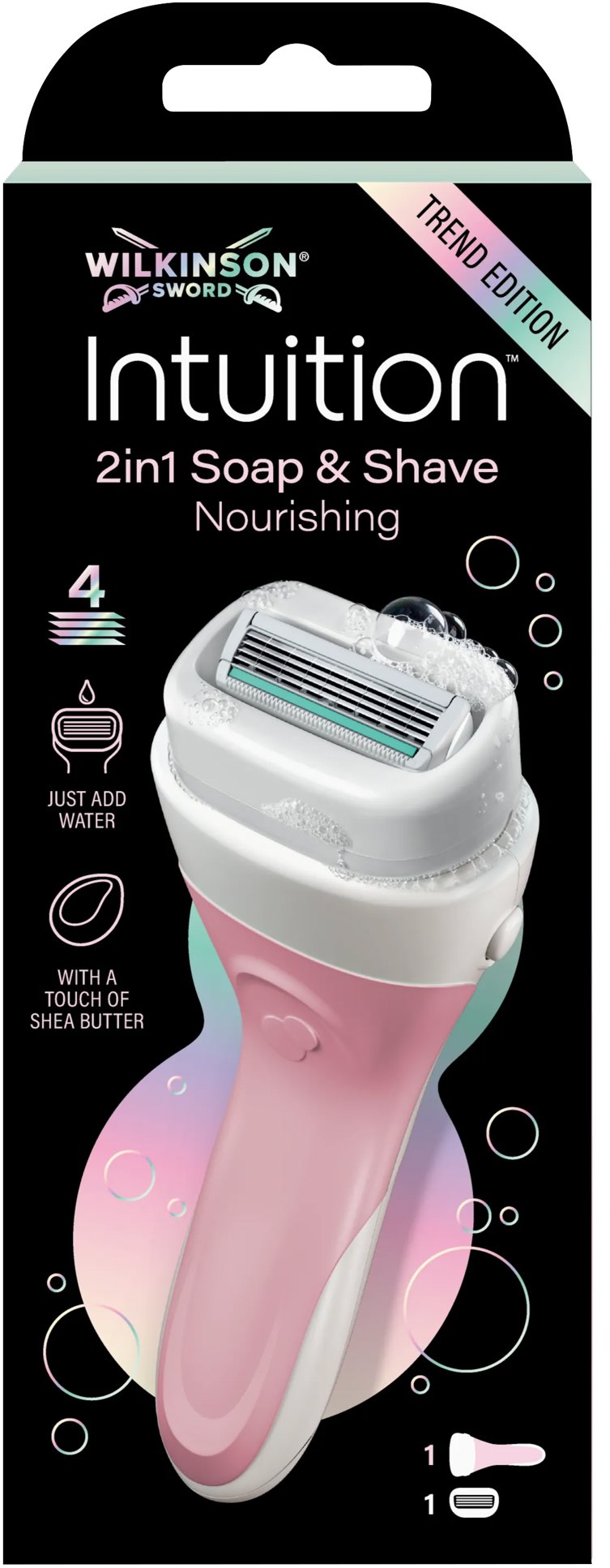 WILKINSON Intuition 2in1 Soap and Shave Nourishing + 1 darab