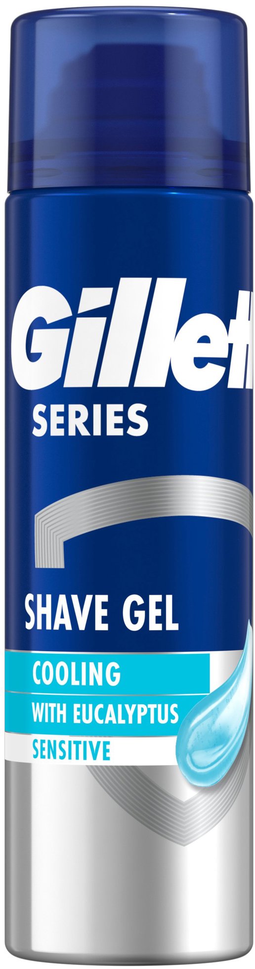 GILLETTE Series Hűsítő borotvagél eukaliptusszal 200 ml