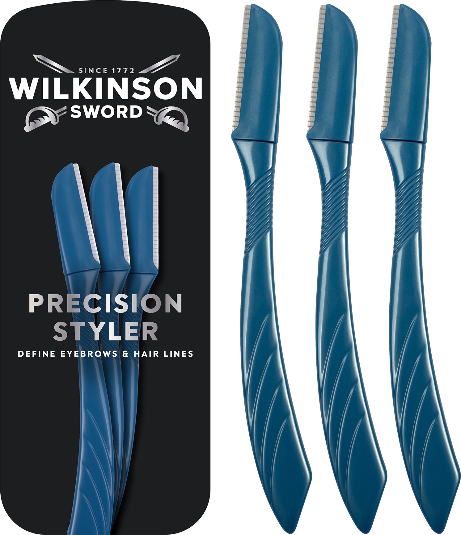WILKINSON Precision Styler - szemöldök- és szakálligazító, 3 darab