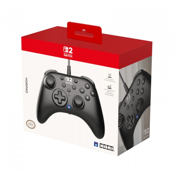 HORIPAD Turbo - Black - Nintendo Switch 2