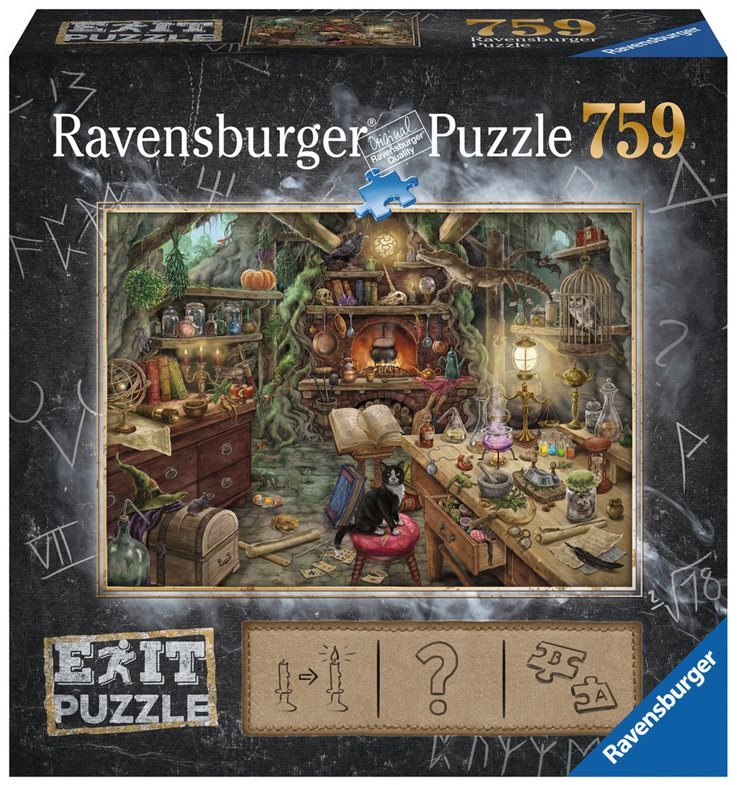 Ravensburger 199525 Exit Puzzle: Boszorkánykonyha