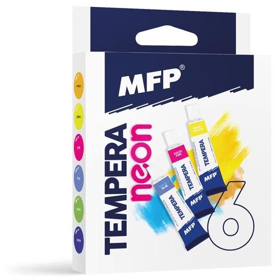 MFP Neon 12 ml, 6 színű készlet